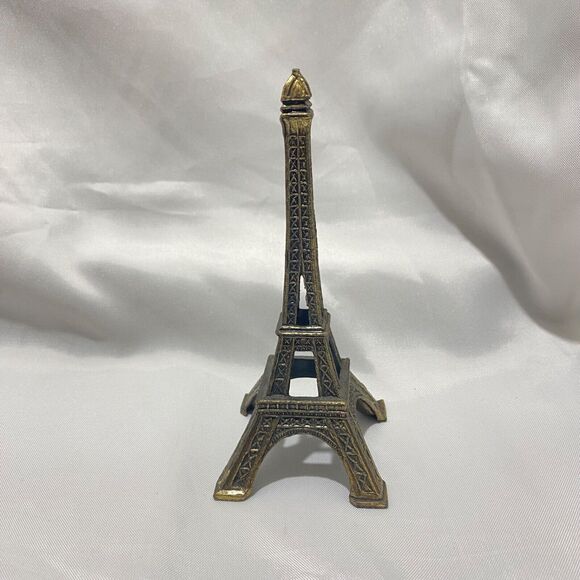 Paris Eiffel Tower Metal Mini Model Classic European Style Home Decor 5 X 2.5 In - Picture 2 of 8